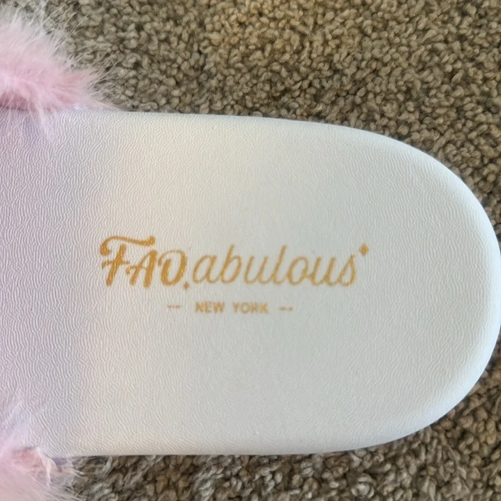 FAO Schwarz Fuzzy Sandal